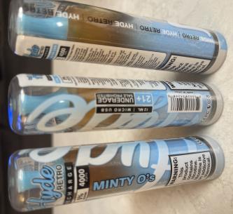 Hyde Retro Recharge Disposable - Minty O’s Menthol 4000 Puffs 5%