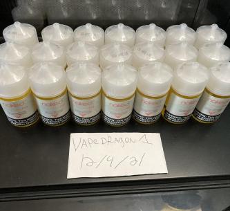 21 60ml bottles of naked 100 Hawaiian pog