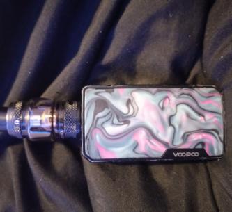 Drag vape mod with all the fixing.