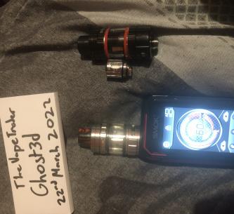 Smok G Priv 3 with 2 tanks, and extra coil.