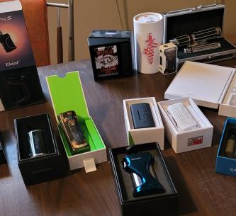 Large vape lot for sale.  Just want to get rid of.
