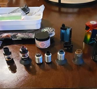 Vape collection.