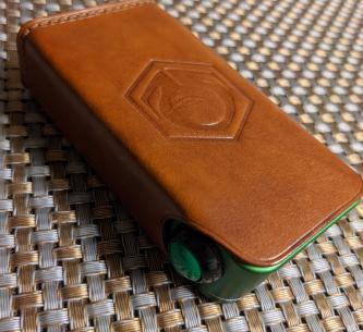 HexOhm Dual 18650 Mod with Leather Case
