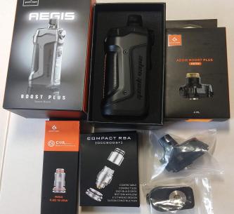 Geekvape Aegis Boost Plus AIO with tons of EXTRAS!