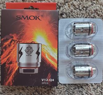 Smok V12-Q4 Coil Packs of 3